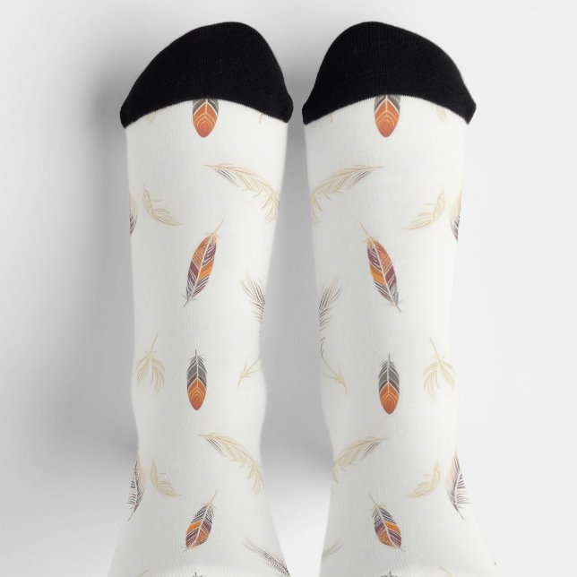 Calcetines Trendy Feathers Luxury Boho Collection (Arriba)