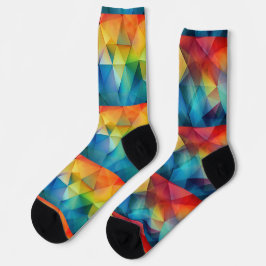 Calcetines Triángulos en colores arcoiris