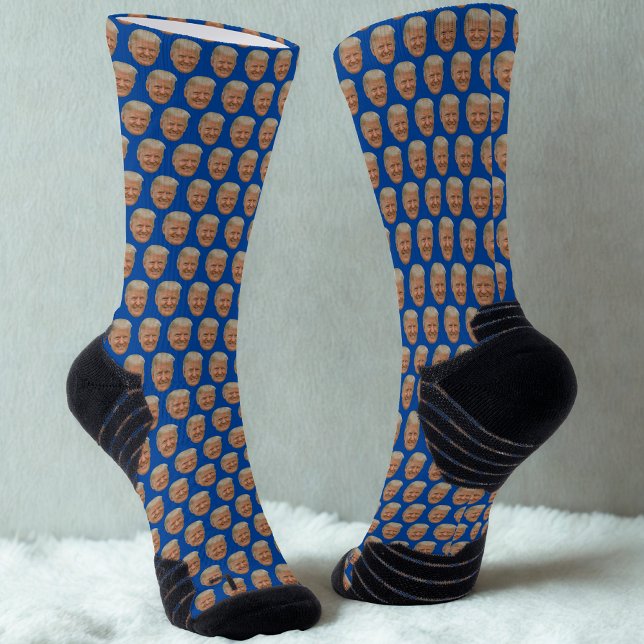 Calcetines Trump Face Gift Socks (Subido por el creador)