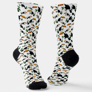 Calcetines Tucanes Tropicales - Jungla Divertida