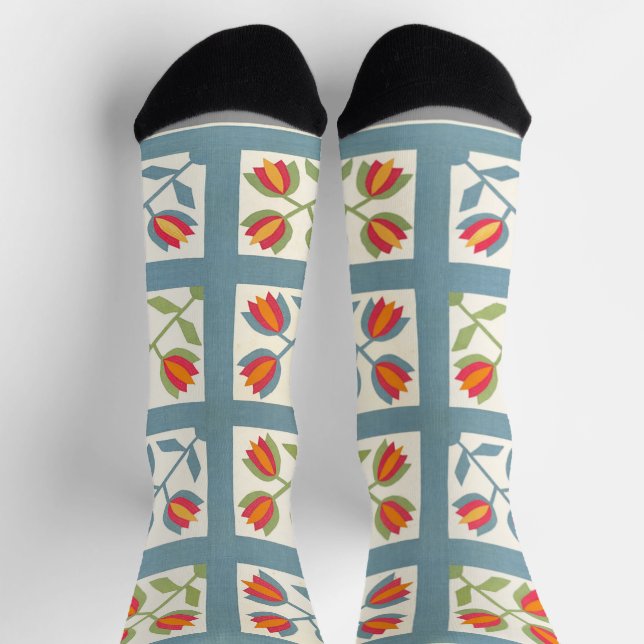 Calcetines Tulip quilt (Arriba)