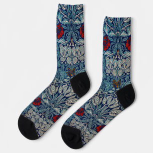 Calcetines Tulipán y Rosa, William Morris