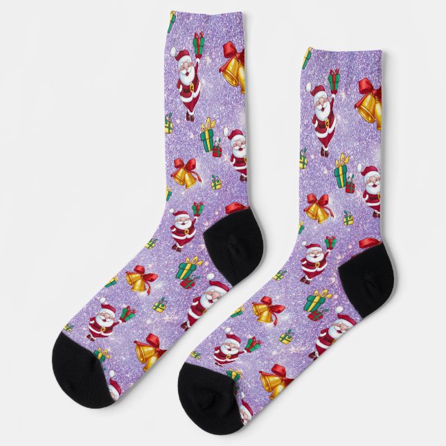 Calcetines Twinkle Toes Tidings (Izquierda)