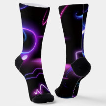 Calcetines Ultra-Modernos – Diseño Geométrico de N