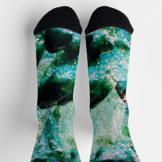 Calcetines Un Aura de Esmeraldas (Arriba)