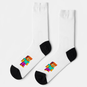 Calcetines ¡Un diseño divertido que trae alegría a los jóvene