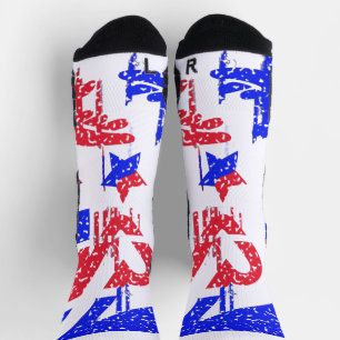 Calcetines Un tributo angustiado a las visiones vintage con e