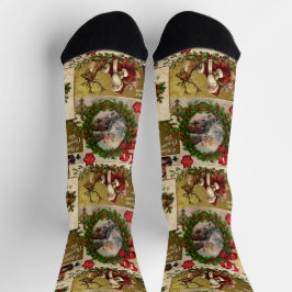 Calcetines Una Feliz Época de Navidad