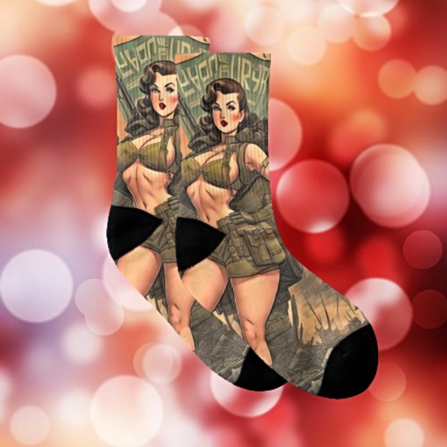 Calcetines Una heroína de alfileres en un mundo post-apocalíp (Subido por el creador)