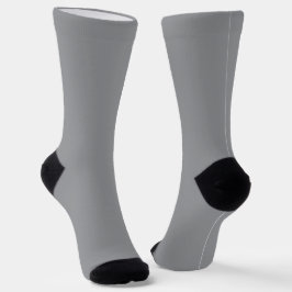 Calcetines Una textura de tela gris clara suave