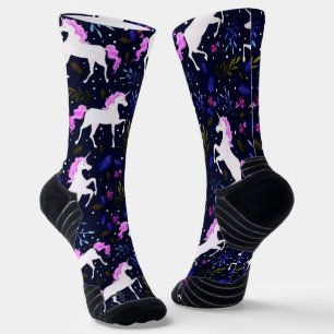 Calcetines Unicornios rosados