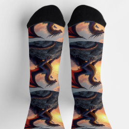 Calcetines UNISEX Bright Socks Dragón de Roca 0040
