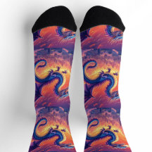 Calcetines UNISEX Dragon Fire 0040759 de Bright So