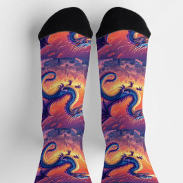 Calcetines UNISEX Dragon Fire 0040759 de Bright So