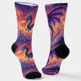 Calcetines UNISEX Dragon Fire 0040759 de Bright So