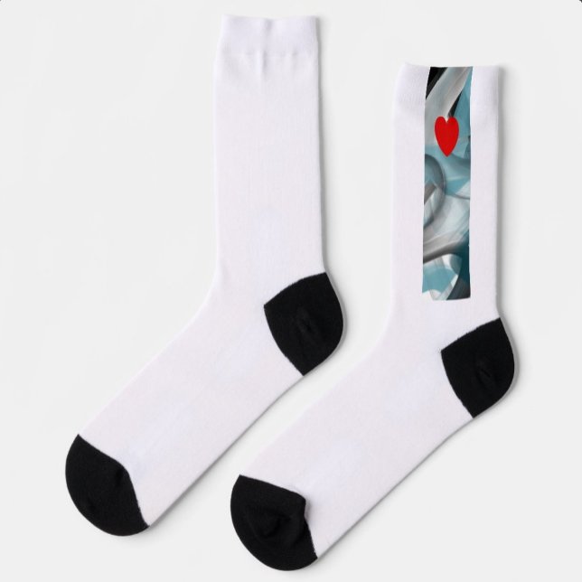 Calcetines Unisex Socks Trend Resumen Océano Azul (Subido por el creador)