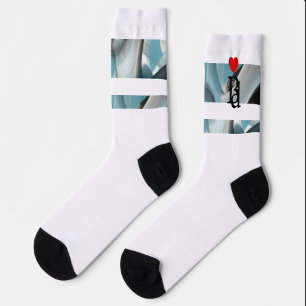 Calcetines Unisex Socks Trend Resumen Océano Azul