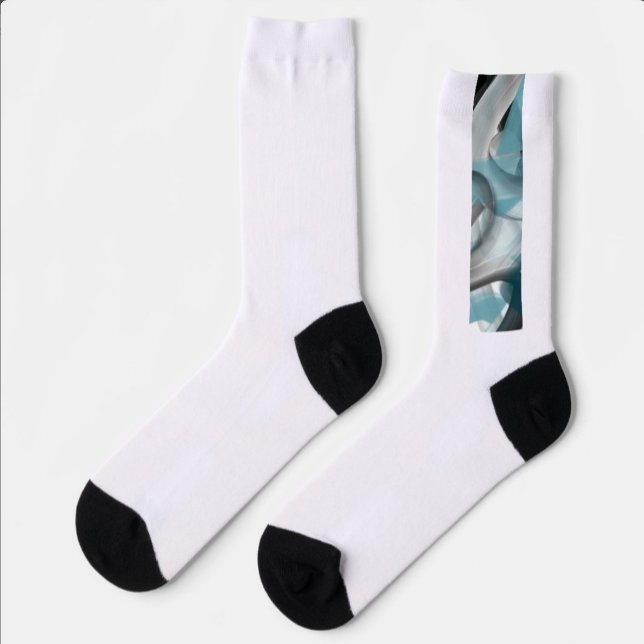 Calcetines Unisex Socks Trend Resumen Océano Azul (Subido por el creador)