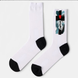 Calcetines Unisex Socks Trend Resumen Océano Azul