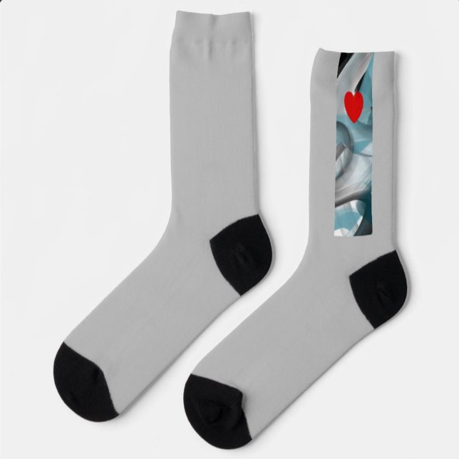 Calcetines Unisex Socks Trend Resumen Océano Azul (Subido por el creador)