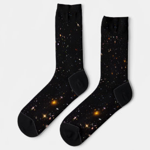 Calcetines universo estrellado espacio profundo