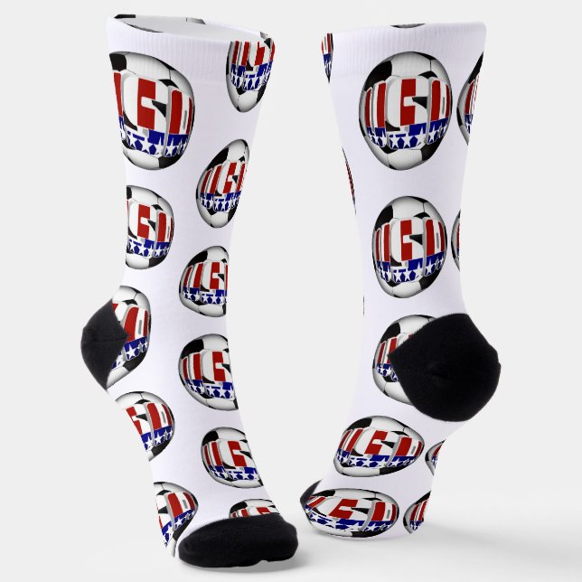 Calcetines USA Soccer Ball (Angular)