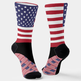 Calcetines USA Socks, Estados Unidos, colores de la bandera e