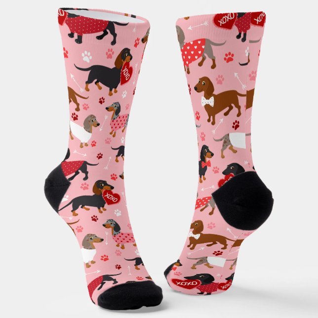 Calcetines Valentin Dachshund Socks (Angular)