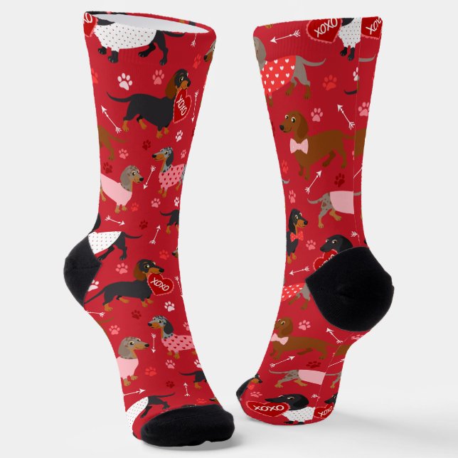 Calcetines Valentin Dachshund Socks (Angular)