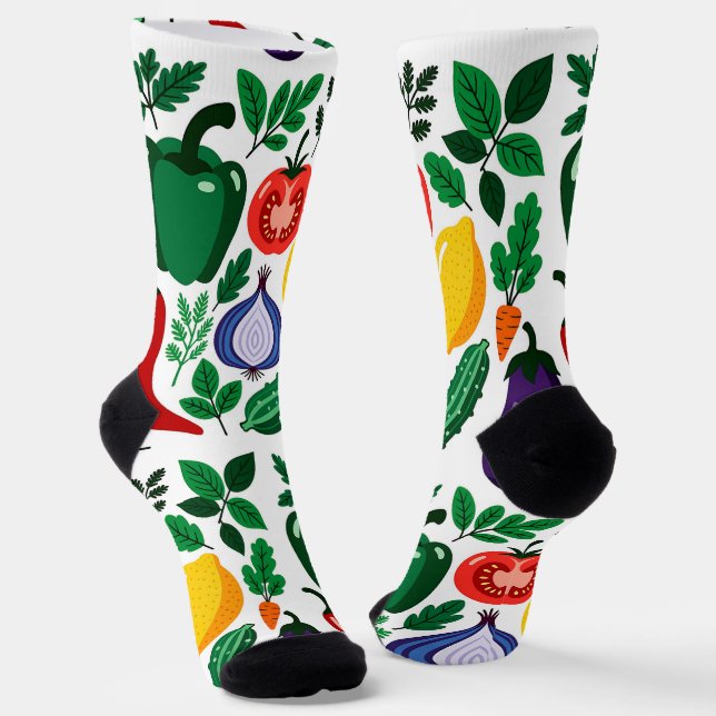 Calcetines Vegetable pattern (Angular)