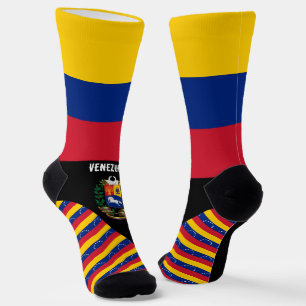 Calcetines Venezuela, la moda, la bandera venezolana, patriót