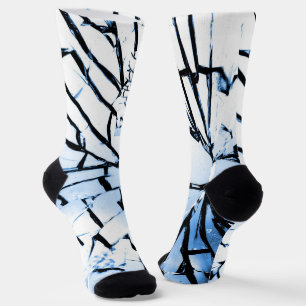 Calcetines ventana rota