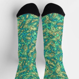 Calcetines verdes Groovy