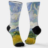 Vicente Van Gogh Wheat Field con el arte de los ci