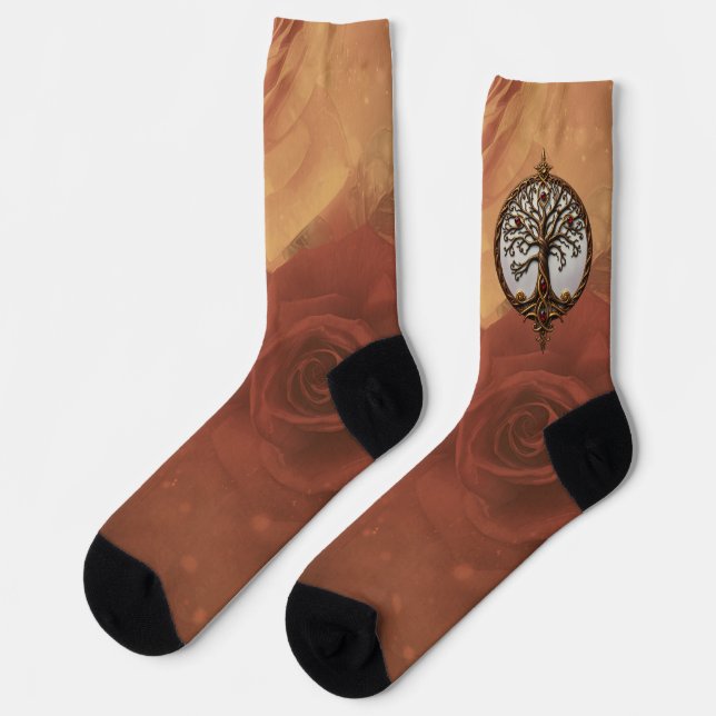 Calcetines Vida Mística del Árbol (Izquierda)