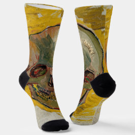Calcetines Vincent van Gogh - Calavera 1887 #2