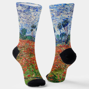 Calcetines Vincent van Gogh - Campo de amapolas
