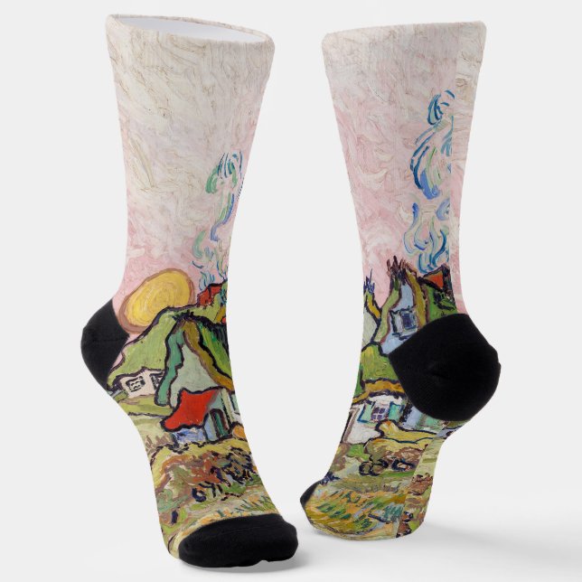 Calcetines Vincent van Gogh - Casas y Figura (Angular)