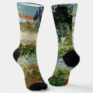 Calcetines Vincent van Gogh - Jardín de flores