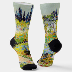 Calcetines Vincent van Gogh - Jardín en Arlés