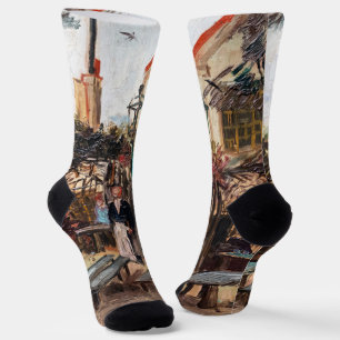 Calcetines Vincent Van Gogh - La Guinguette en Montmartre