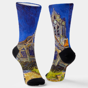 Calcetines Vincent van Gogh - La Iglesia en Auvers
