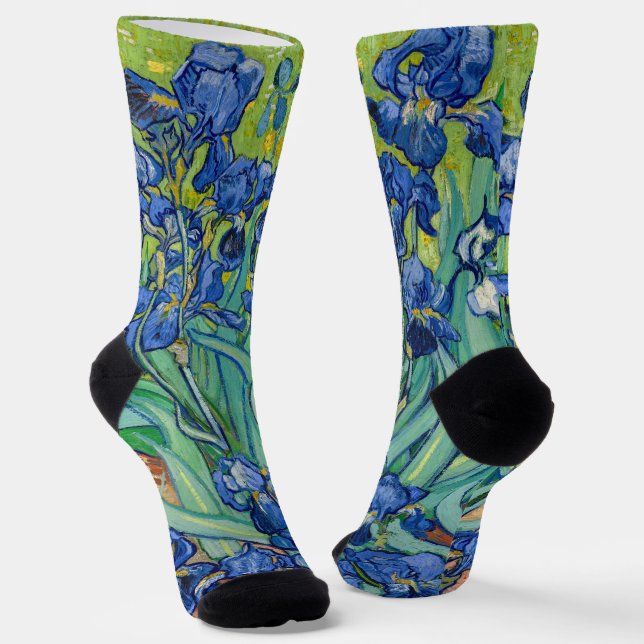 Calcetines Vincent Van Gogh - Lirios (Angular)