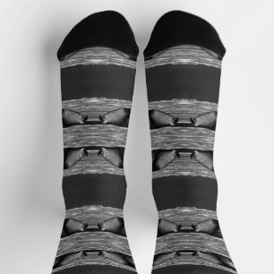 Calcetines Vintage USA Alaska madre oso polar