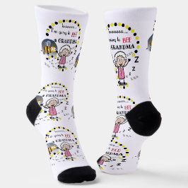 Calcetines Voy a ser un equipo de la abuela