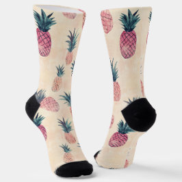 Calcetines Watercolor Fun Pineapple