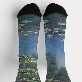 Calcetines Waterlilies por Claude Monet, Flores de época