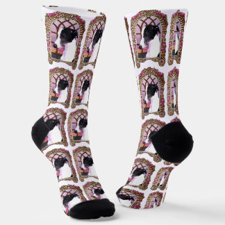 Calcetines Whippet enmarcado
