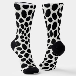 Calcetines White Leopard Elegant Trendy Luxury Collection