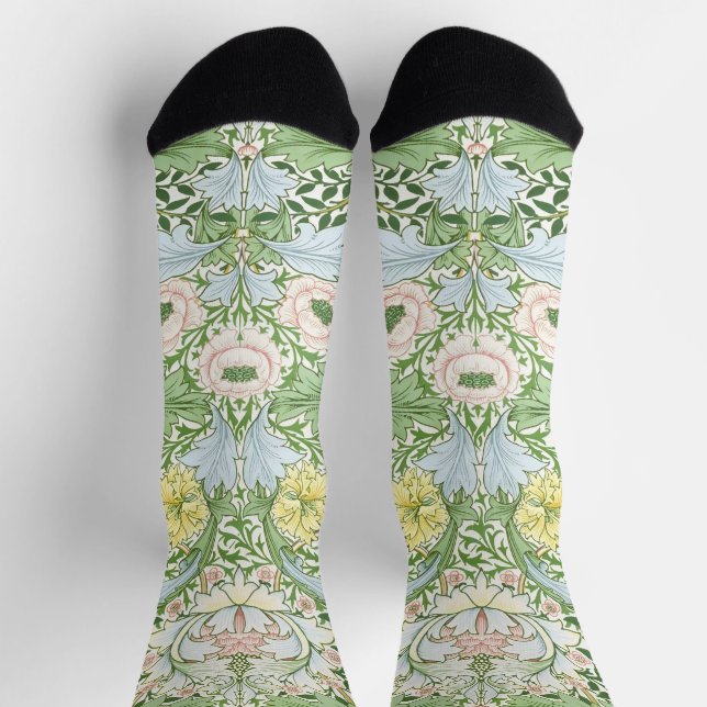 Calcetines Willam Morris Myrtle Garden Floral Classic (Arriba)